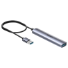 Kompaktowy hub rozdzielacz USB-A 4w1 5Gbps | Unitek H1208C