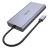 Hub USB-C do HDMI 4K DP LAN 2xUSB SD PD 100W | Unitek
