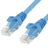 Kabel sieciowy LAN patchcord UTP Cat.6 20m niebieski | Unitek