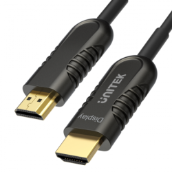 Kabel optyczny HDMI 2.0 AOC 50m 4K 60Hz Premium | Unitek