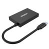 Czarny hub USB-C do 2x USB-A 2x USB-C 10Gbps | Unitek uHUB Q4