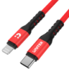 Kabel USB-C - Lightning 1m czerwony MFi PD | Unitek