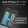 Stacja klonująca obudowa dysku 2x M.2 NVMe 20Gbps | Unitek