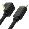 Kabel kątowy 90° High Speed HDMI 2.0 4K 60Hz 3m | Unitek