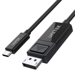 Dwukierunkowy kabel adapter USB-C na DisplayPort 1.4 8K 1.8m | Unitek
