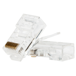 Wtyki modularne RJ45 Cat.6 8P8C 1Gbps 100 szt. | Unitek