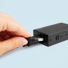 Kabel zasilający USB do wtyk DC 5.5 / 2.5mm 9V 1.5m | Unitek
