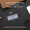 Hub USB-C HDMI 2.0 4K 60Hz RJ45 SD PD 100W | Unitek N9+