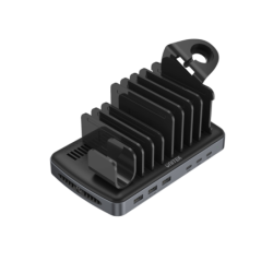 Stacja ładująca 6 portów USB-C USB-A PD 120W + kable | Unitek