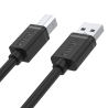 Kabel USB do drukarki USB-A - USB-B 2.0 5m czarny | Unitek