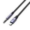 Kabel Lightning do minijack 3.5mm AUX 1m | Unitek