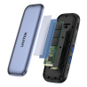 Hub USB-C z obudową dysku M.2 NVMe HDMI 4K PD 100W | Unitek