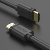 Kabel krótki HDMI 2.0 4K 60Hz 18Gbps 30cm | Unitek