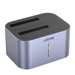 Stacja dokująca klonująca 2x SATA HDD SSD do 16TB | Unitek