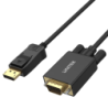 Kabel adapter DisplayPort do VGA FullHD 1080p 1.8m | Unitek