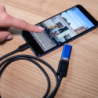 Kabel adapter USB-C do USB-A 10Gbps 60W 1m | Unitek C476BK-1M