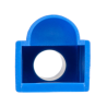 Osłony wtyku RJ45 6mm Cat.5/6 niebieskie 100 szt. | Unitek