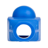 Osłony wtyku RJ45 6mm Cat.5/6 niebieskie 100 szt. | Unitek