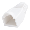 Osłony wtyku RJ45 6mm Cat.5/6 białe 100 szt. | Unitek