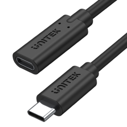Przedłużacz USB-C 3.1 Gen2 10Gbps 4K 60Hz PD 100W 1.5m | Unitek