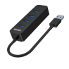 Hub aktywny USB-A do 4x USB-A 3.0 5Gbps | Unitek