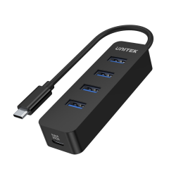 Hub aktywny USB-C do 4x USB-A 3.0 5Gbps | Unitek