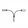 Adapter USB-C do 2x USB-C Audio i Power Delivery 18W | Unitek