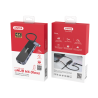 Hub USB-C do 3x USB-A HDMI 4K RJ45 PD 100W | Unitek D1084A