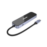Hub USB-C do 3x USB-A HDMI 4K RJ45 PD 100W | Unitek D1084A