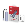 Hub USB-C do 2x USB-A 2x USB-C 5Gbps Aluminiowy | Unitek