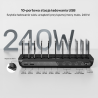 10-portowa stacja ładowania USB-C USB-A 240W | Unitek uCharge