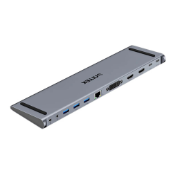 Stacja dokująca USB-C DisplayLink 4K HDMI DVI PD 100W | Unitek