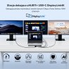Stacja dokująca USB-C DisplayLink 4K HDMI DVI PD 100W | Unitek