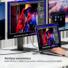 Stacja dokująca USB-C DisplayLink 4K HDMI DVI PD 100W | Unitek