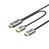 Aktywny kabel HDMI do DisplayPort 4K 60Hz 1.8m | Unitek