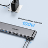 Stacja dokująca USB-C DisplayLink 4K HDMI DVI PD 100W | Unitek