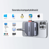Magnetyczny czytnik kart SD/microSD USB-C 6w1 4K | Unitek