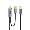 Aktywny kabel HDMI do DisplayPort 4K 60Hz 1.8m | Unitek