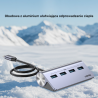 Ergonomiczny hub USB-C do 4x USB-A 5Gbps | Unitek uHUB Q4
