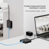 Przedłużacz USB 3.0 do 100m przez Ethernet z hubem | Unitek