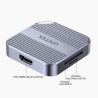 Magnetyczny czytnik kart SD/microSD USB-C 6w1 4K | Unitek