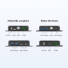 Przedłużacz USB 3.0 do 100m przez Ethernet z hubem | Unitek