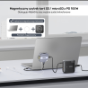 Magnetyczny czytnik kart SD/microSD USB-C 6w1 4K | Unitek