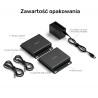 Przedłużacz USB 3.0 do 100m przez Ethernet z hubem | Unitek
