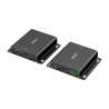Przedłużacz USB 3.0 do 100m przez Ethernet z hubem | Unitek