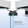 Przedłużacz USB 3.0 do 100m przez Ethernet z hubem | Unitek