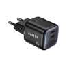 Ładowarka sieciowa 2x USB-C GaN 45W PD 3.0 | Unitek Zeno
