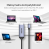 Kabel przewód USB-C do HDMI 2.1 8K 60Hz 1.8m | Unitek