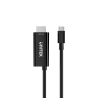 Kabel przewód USB-C do HDMI 4K 60Hz PD 100W 2m | Unitek