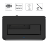 Stacja dokująca do dysków HDD SSD SATA USB 3.0 | Unitek Y-1078
